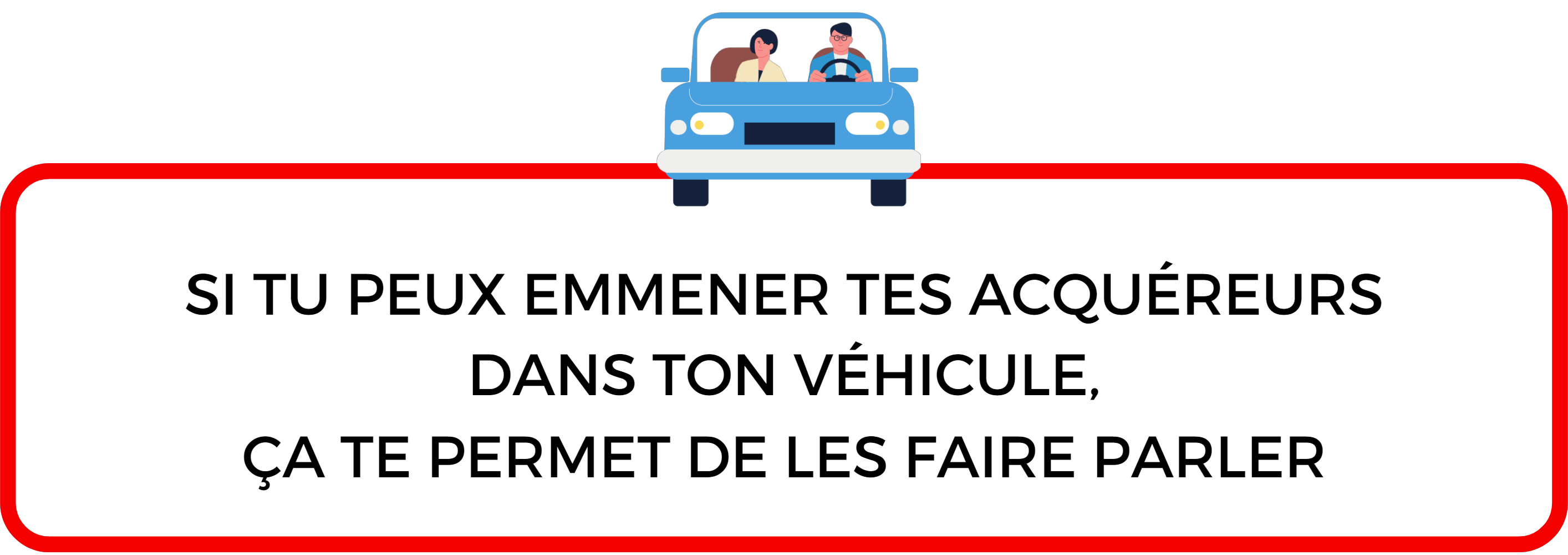 Visite client commerce vendre immobilier